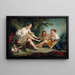 Diane revenant de la chasse - François Boucher — cuadro enmarcado en la pared