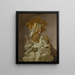 Estudio de fuente I - François Boucher — cuadro enmarcado en la pared