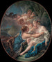 Júpiter bajo los rasgos de Diana y Calisto - François Boucher — vista de la obra