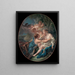 Júpiter bajo los rasgos de Diana y Calisto - François Boucher — cuadro enmarcado en la pared