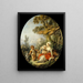 L'Heureuse Mère - François Boucher — cuadro enmarcado en la pared