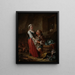 La Belle Cuisinière - François Boucher — cuadro enmarcado en la pared