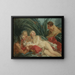 Pan y Syrinx - François Boucher — cuadro enmarcado en la pared