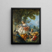 Escena pastoral - François Boucher — cuadro enmarcado en la pared