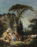Pastoral scene (Conflict of case) - François Boucher — artwork view