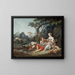 Pensez aux raisins - François Boucher — cuadro enmarcado en la pared