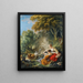 Lire la lettre - François Boucher — framed artwork on a wall