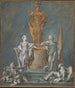 Study for a Monument to a Princely Figure - François Boucher — artwork view
