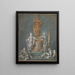 Study for a Monument to a Princely Figure - François Boucher — framed artwork on a wall