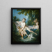 El baño de Venus - François Boucher — cuadro enmarcado en la pared