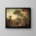 El Puente - François Boucher — cuadro enmarcado en la pared