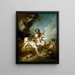 Los segadores de querubines - François Boucher — cuadro enmarcado en la pared