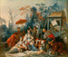 El jardín chino - François Boucher — vista de la obra