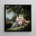 The love letter - François Boucher — framed artwork on a wall