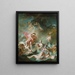 El atardecer - François Boucher — cuadro enmarcado en la pared
