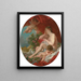 El sueño de Venus - François Boucher — cuadro enmarcado en la pared