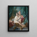 La Toilette de Vénus - François Boucher — cuadro enmarcado en la pared