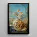 Venus y Vulcano - François Boucher — cuadro enmarcado en la pared