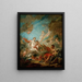 Venus en el taller de Vulcano - François Boucher — cuadro enmarcado en la pared