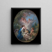 Virgin and Child with the Young Saint John the Baptist and Angels - François Boucher — framed artwork on a wall