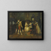 The potential suitor - François Brunery — framed artwork on a wall