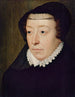 retrato de Catalina de Médici 1519-1589 reina de Francia - François Clouet — vista de la obra