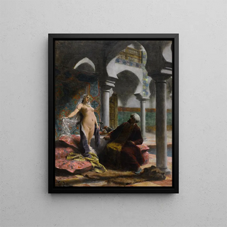 Franois Edouard Zier - The New Harem Girl.webp