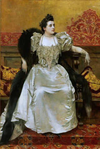 Franois Flameng - Portrait de Mme Gaston Menier.webp