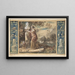 Allegory of Empress Joséphine as patroness of the gardens of Malmaison - François Gérard — framed artwork on a wall