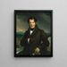 Monsieur Tortoni - François Gérard — framed artwork on a wall