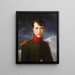 Napoleon Bonaparte First Consul - François Gérard — framed artwork on a wall