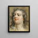 Cabeza del rey Luis XV - François Lemoyne — cuadro enmarcado en la pared