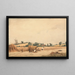 Moisson - François Louis Thomas Francia — cuadro enmarcado en la pared