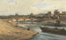 El Puente de la Concordia y el Palacio de las Tullerías desde el Cours la Reine - François Louis Thomas Francia — vista de la obra
