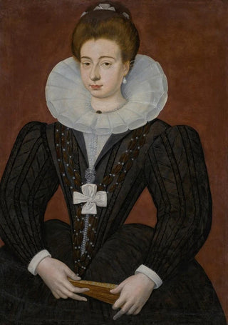 Franois Quesnel - Portrait of a French noblewoman.webp