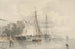 Veleros atracados - Frans Arnold Breuhaus de Groot — vista de la obra