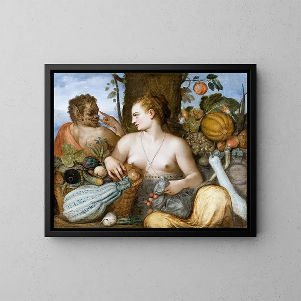 Pomona - Frans Floris — cuadro enmarcado en la pared