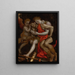 Venus llorando la muerte de Adonis - Frans Floris — cuadro enmarcado en la pared