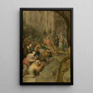 Frans Francken the Younger - Miraculous Events at the Grave of Saint Bruno the Carthuisian.webp