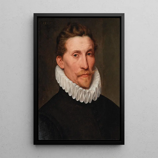 Frans Pourbus The Elder - Portrait Of A Gentleman BustLength In A White Ruff.webp