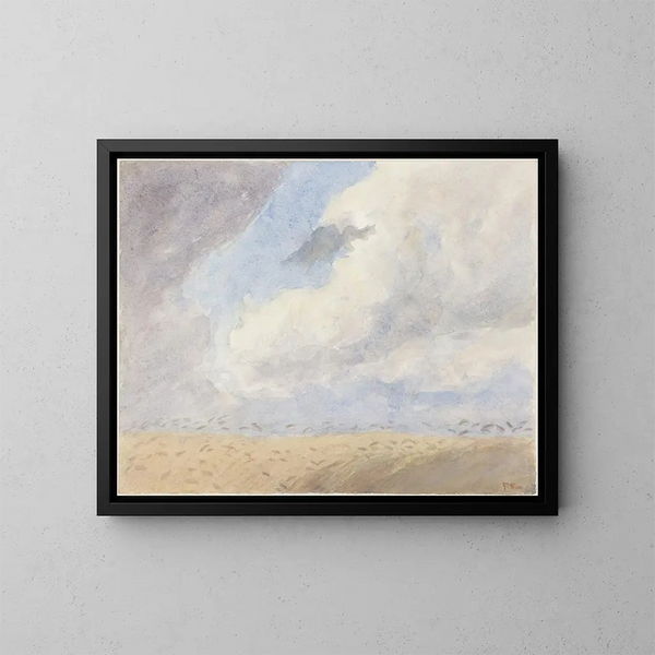 Campo de centeno - Frans Smissaert — cuadro enmarcado en la pared