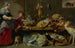 Kitchen Still Life Painting with a Servant and a Young Boy - Frans Snyders — artwork view