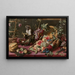 Monkeys near a Fruit Basket - Frans Snyders — framed artwork on a wall
