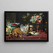 Nature morte avec petit gibier et fruits - Frans Snyders — cuadro enmarcado en la pared