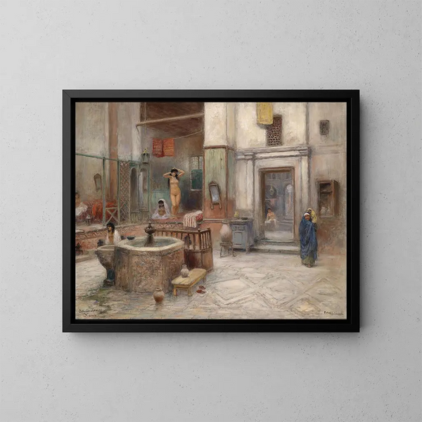 Mauvais à Kairo - Frans Wilhelm Odelmark — framed artwork on a wall