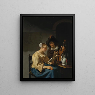 Frans van Mieris the Elder - The Music Lesson.webp