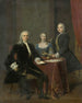 Family group in an interior - Frans van der Mijn — artwork view