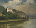 L'église au-dessus de la rivière - František Hladík — vista de la obra