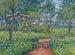 Jardín en Libu - František Kaván — vista de la obra