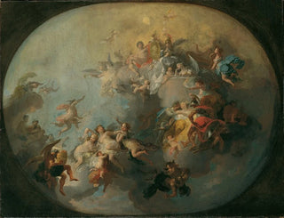 Alegoría sobre una boda principesca - Franz Anton Maulbertsch — vista de la obra